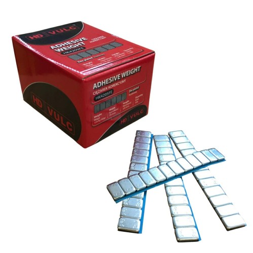 Ciężarki klejone do wyważania kół T4205 HD Vulc - opakowanie 100 sztuk