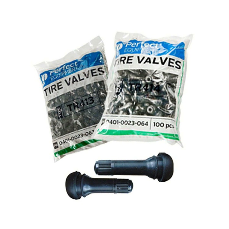 Zawór wentyl do felg gumowy bezdętkowy Perfect EQUIPMENT TR414 - 11,3 x 48,5 mm