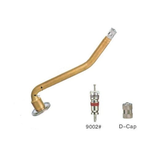 Zawór dętkowy nakręcany 3 x gięty HD VULC V3.06.15ZGW | 60 x 13 x 40 mm