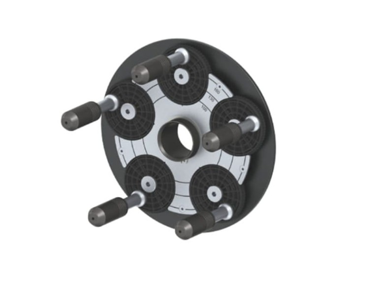 Płyta dociskowa Haweka QuickPlate 5-bolcowa | wałek 40 mm