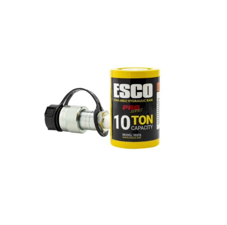 Siłownik do zbijania kół ESCO komplet adapterów | siła 10 Ton