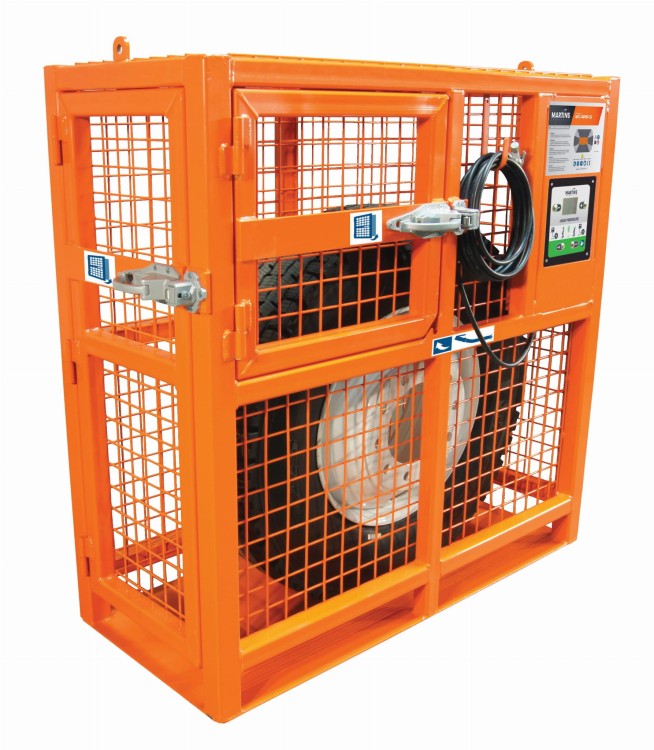 Automatyczny kosz do pompowania kół - Martins MIC-AUHD-52