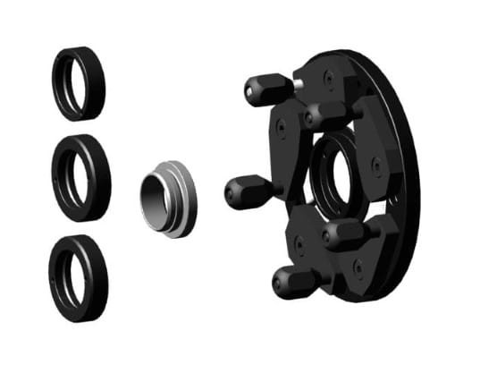 Uchwyt UNILUG + pierścienie centrujące