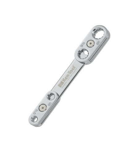 Klucz oczkowy Ken-Tool 8 w 1 rozmiar 10 / 11 / 12 / 13 / 14 / 15 / 16 / 17 mm