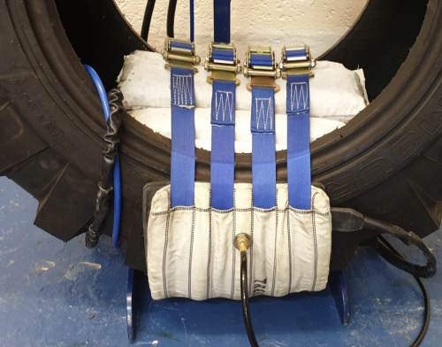 Maszyna do wulkanizacji opon rolniczych Monaflex AGRI