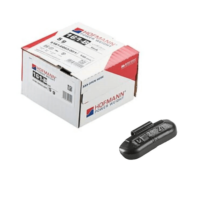 Ciężarek nabijany cynkowy Hofmann Standard Typ 161(Zn) czarny 25g - opakowanie 100 sztuk.jpg.png