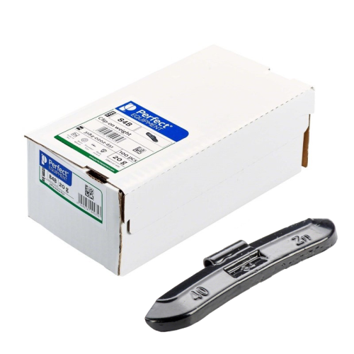 Ciężarki nabijane cynkowe do felg stalowych Perfect EQUIPMENT Typ T84B (Zn) 40g - opakowanie 100 sztuk.jpg.png