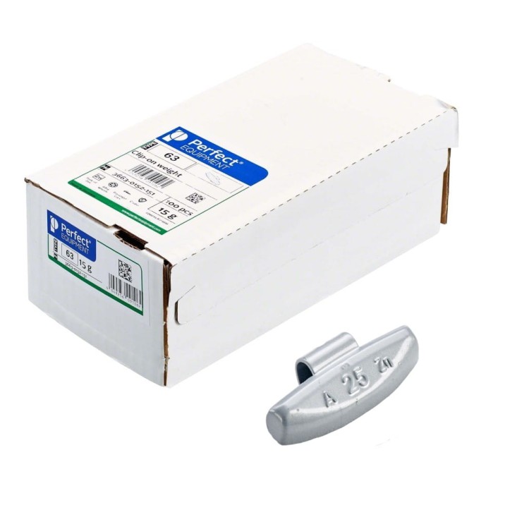 Ciężarki nabijane cynkowe do felg aluminiowych Perfect EQUIPMENT T63 - 25g.jpg