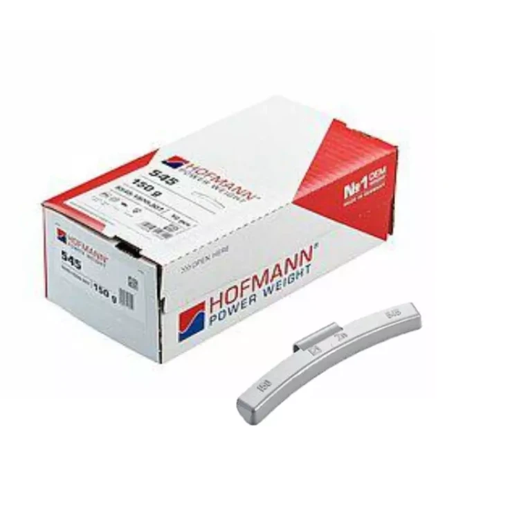 Ciężarek nabijany cynkowy do kół ciężarowych Hofmann Typ 545 (Zn) 150g - opakowanie 10 sztuk.webp