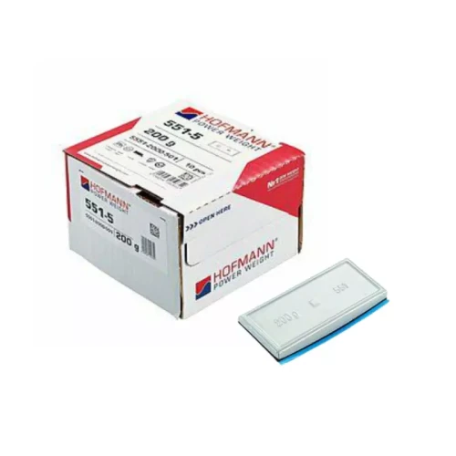 Ciężarek klejony ołowiany do kół ciężarowych Typ 551 (Pb) 200g - opakowanie 10 sztuk.webp