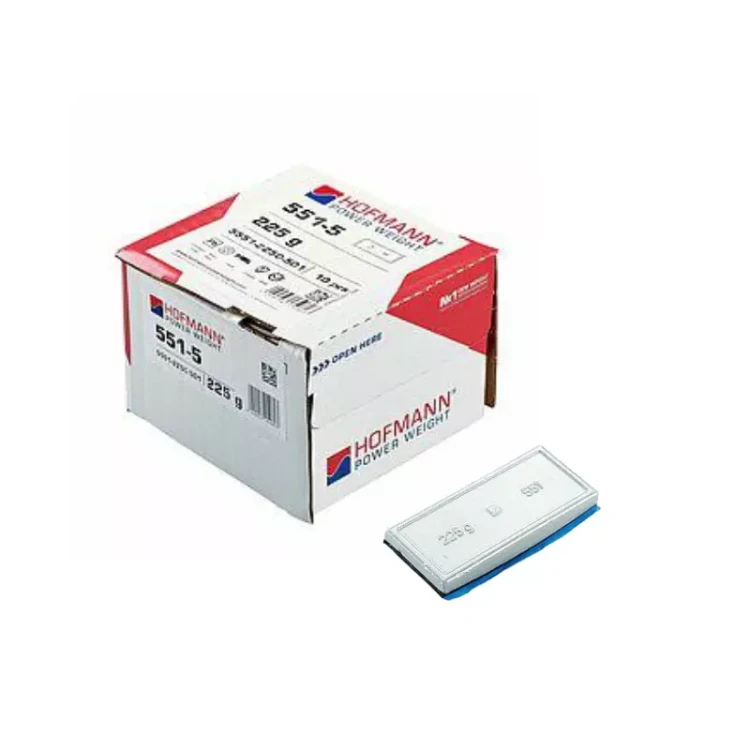 Ciężarek klejony ołowiany do kół ciężarowych Typ 551 (Pb) 225g - opakowanie 10 sztuk.webp