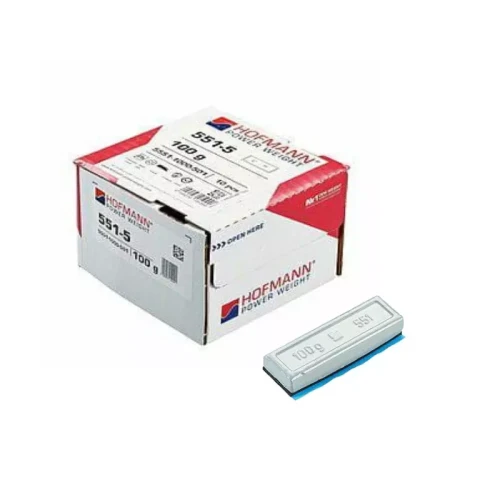 Ciężarek klejony ołowiany do kół ciężarowych Typ 551 (Pb) 100g - opakowanie 10 sztuk.webp