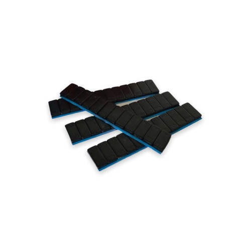 Ciężarek klejony HD VULC 120g 12x10g powlekany antracyt (Fe) 50 sztuk