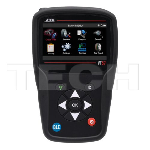 ATEQ VT57 BLE - Programator czujników ciśnienia opon TPMS - Idealny do samochodów TESLA z Bluetooth
