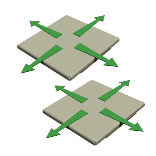 Płyta rozprężna Fasep 300x300x22 2 szt.