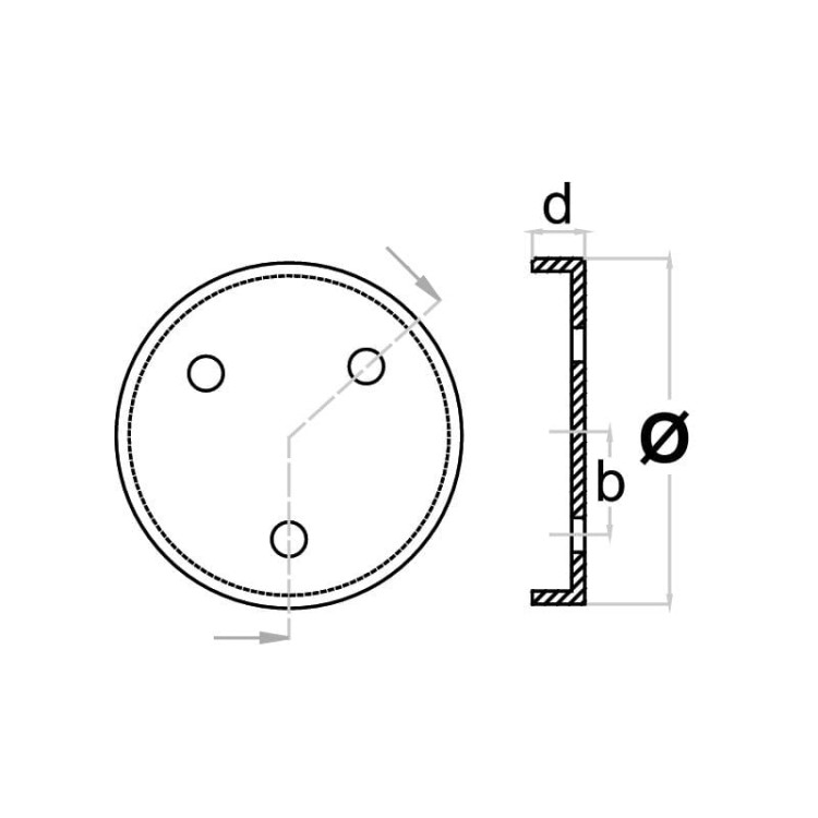 Poduszka gumowa podnośnika 140mm