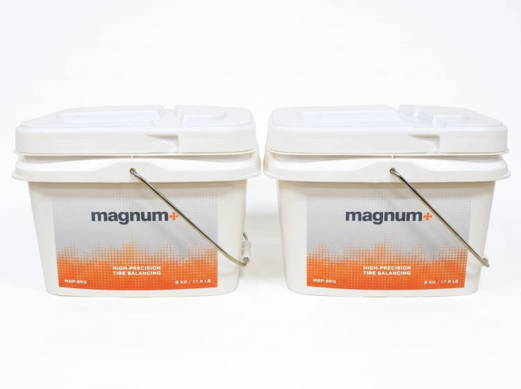 Dwupak proszku do wyważania kół kulki MAGNUM 16kg (2x 8kg) – zestaw do serwisów ciężarowych ANWA-TECH Sulejówek