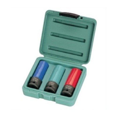 Zestaw nasadek udarowych Jonnesway do felg ALU 1/2" 17/19/21 mm