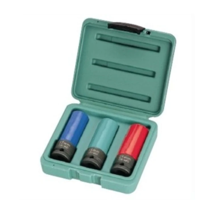 Zestaw nasadek udarowych Jonnesway do felg ALU 1/2" 17/19/21 mm