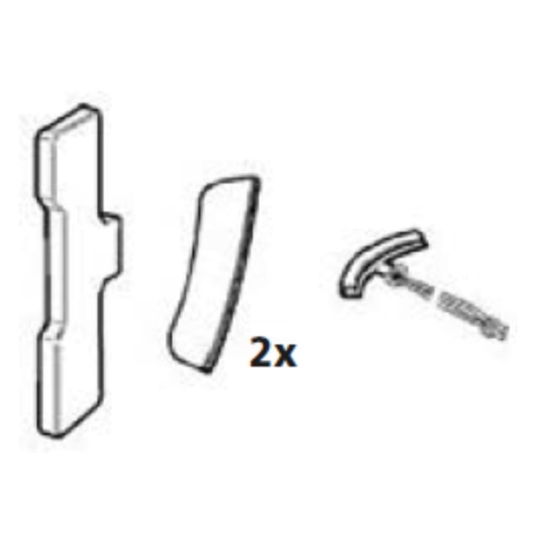 Zestaw nakładek plast-gum zbijaka FASEP