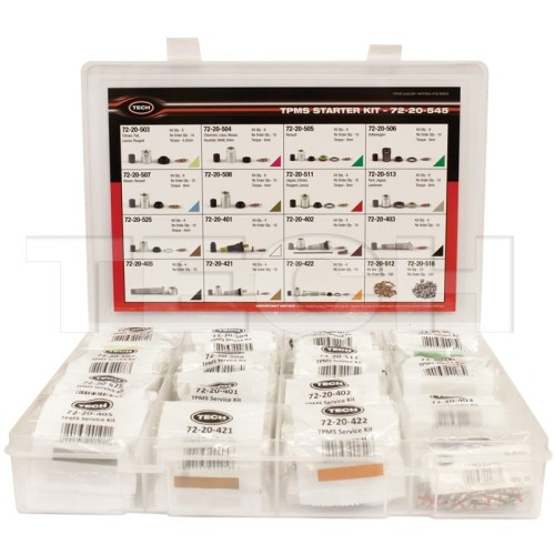 Zestaw startowy "Starter Kit 1" do obsługi i naprawy zaworów TECH - 72-20-545