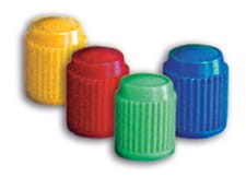 Czapeczka zaworu plastikowa czerwona HD VULC TRVC8R