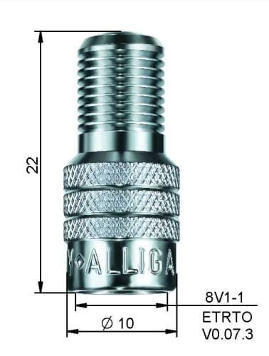Czapeczka do pompowania  Alligator V2B