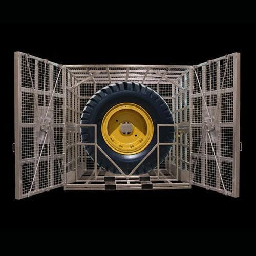 Największy na świecie kosz do pompowania opon OTR - Martins MIC-MINE