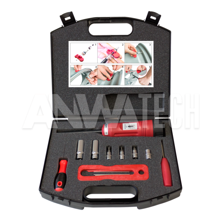Zestaw narzędzi do montażu i demontażu czujników TPMS TECH "Tool Kit" 72-20-711