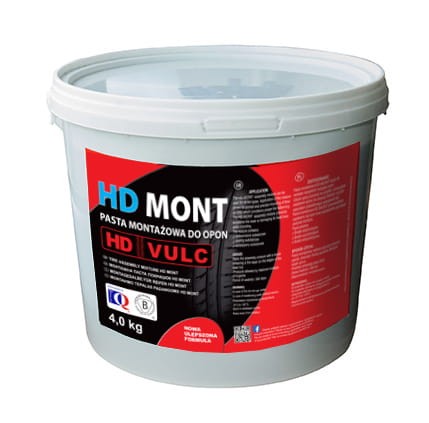 Pasta maść montażowa do opon HD VULC niebieska zimowa 4kg