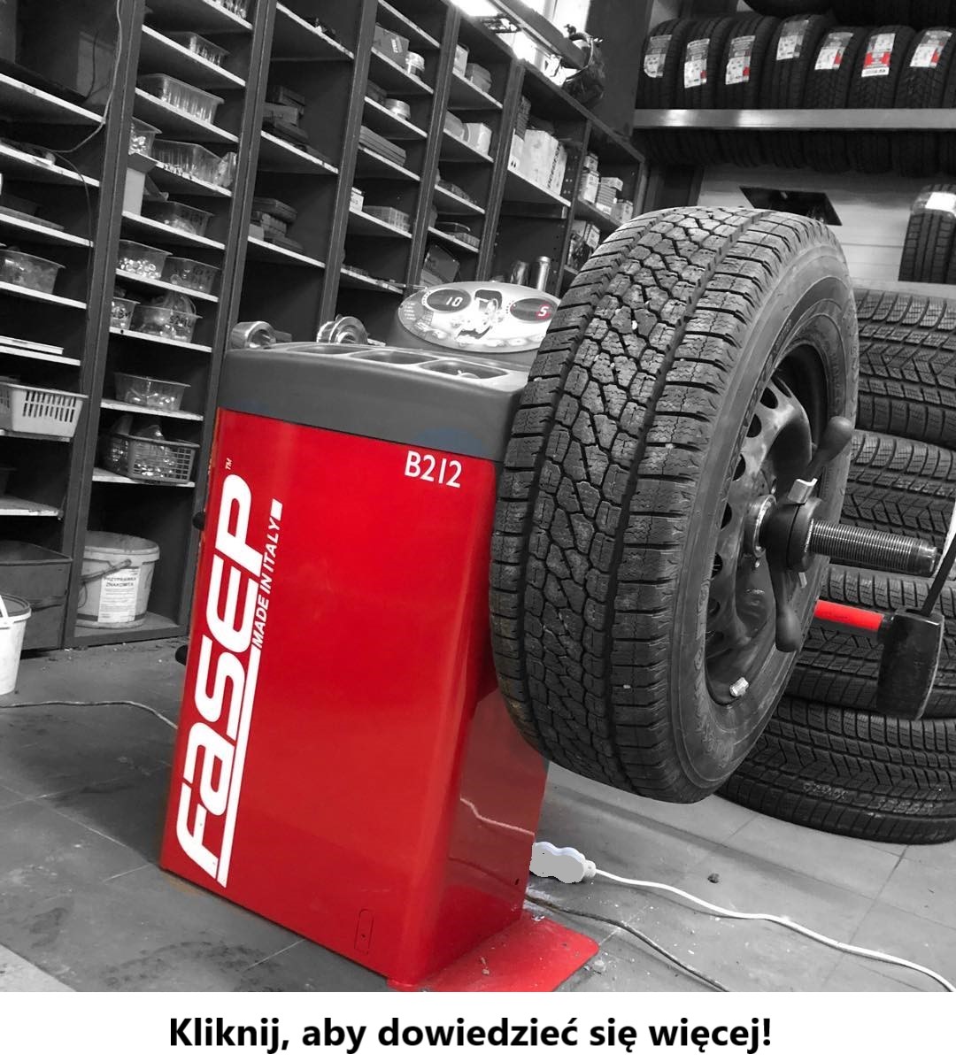 Wyważarka do kół Fasep B212