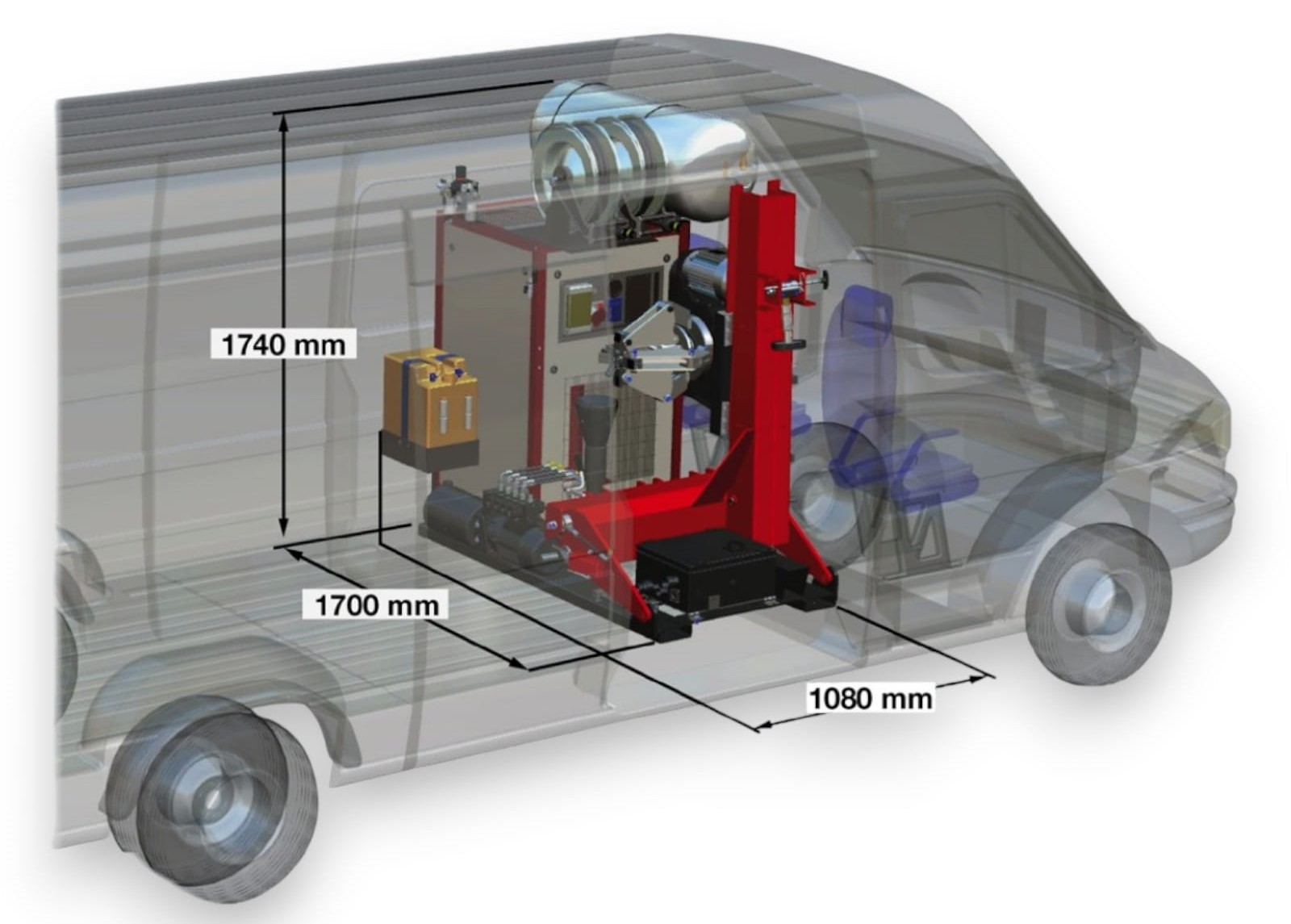 Montażownica ciężarowa FASEP