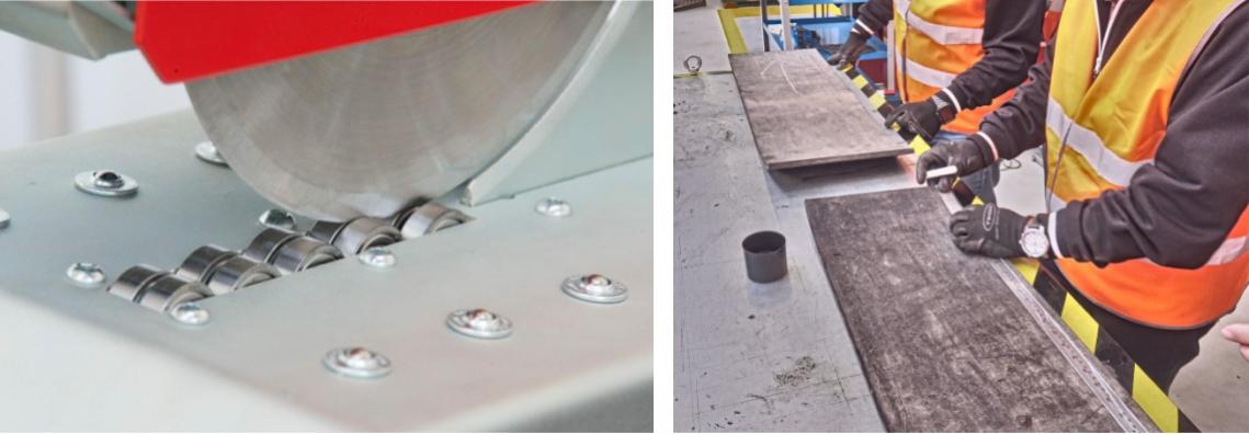 Urządzenie do cięcia gumy SALVADORI