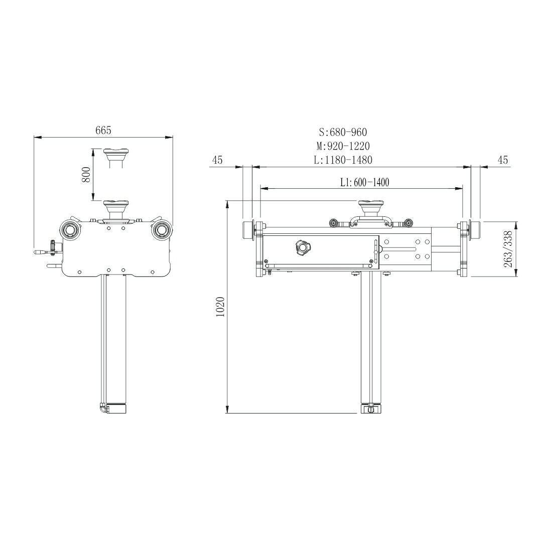Podnośnik kanałowy Snit SG15-1.S 15T