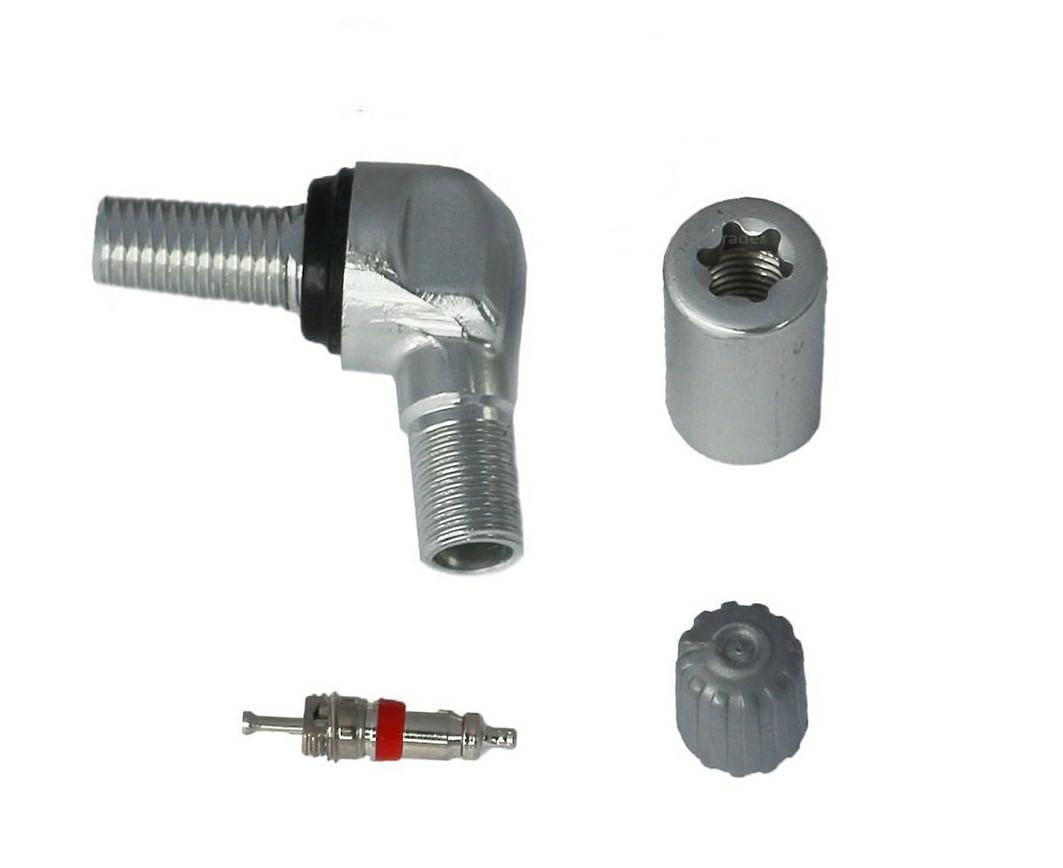Zawór do czujnika TPMS Schrader MOTO kątowy 80° 11,5 mm