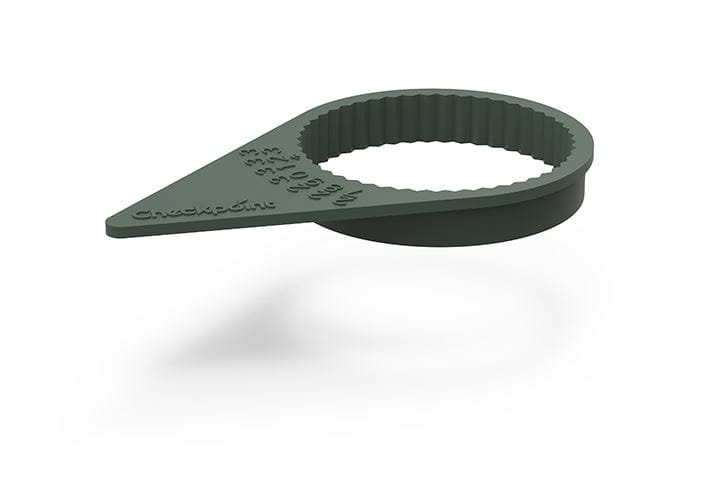 Nakładka CHECKPOINT 27 mm - ciemny szary luzowania śrub i nakrętek (2).jpg