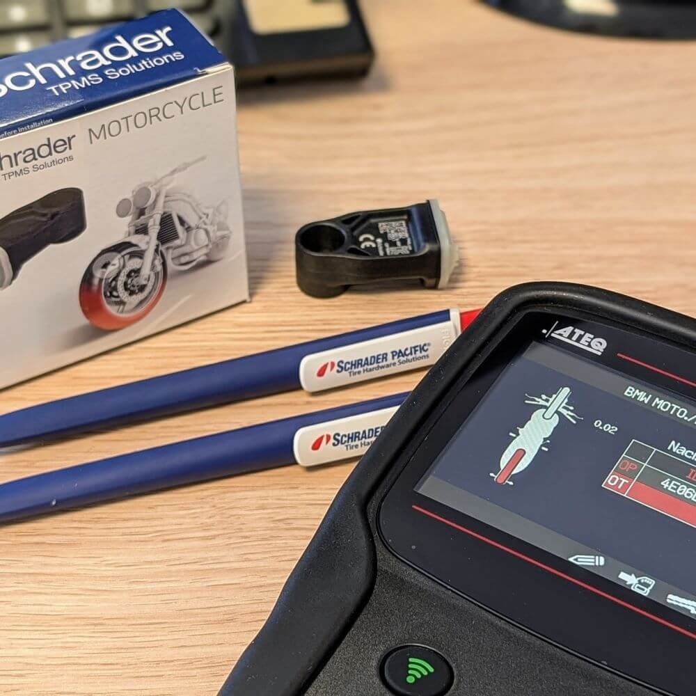 Czujniki TPMS do opon motocykla BMW