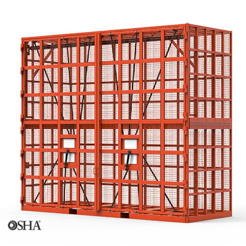 Największy na świecie kosz do pompowania kół górniczych OTR - Martins MIC-MINE-63